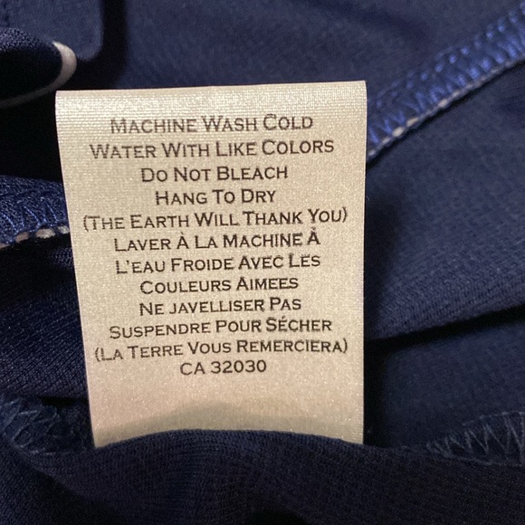 Evinrude Ladies Golf Polo Small Navy Blue - Picture 7 of 7